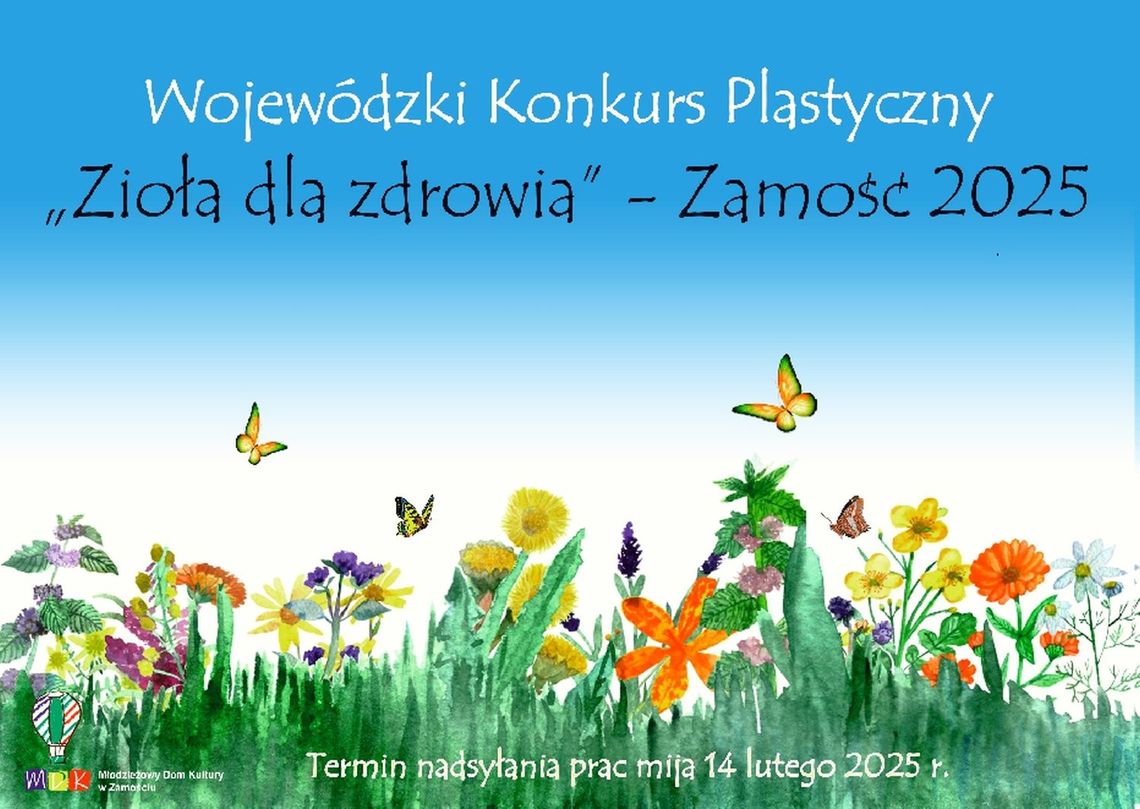 Wojewódzki konkurs plastyczny- „Zioła dla zdrowia”