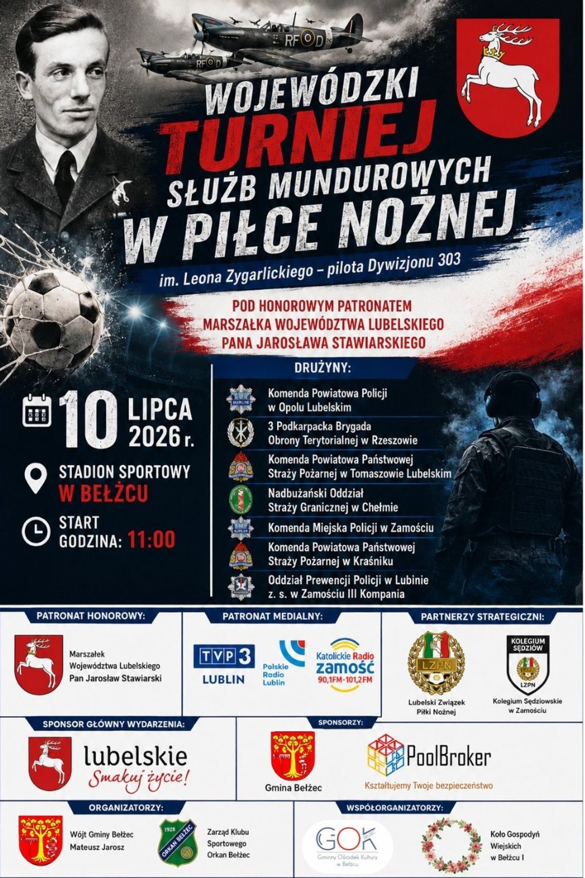 Wojewódzki Turniej Służb Mundurowych w Piłce Nożnej w Bełżcu Wojewódzki Turniej Służb Mundurowych w Piłce Nożnej w Bełżcu