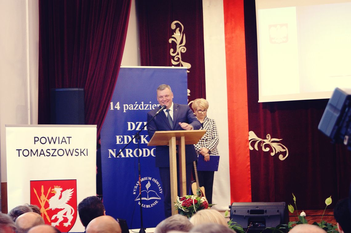 Wojewódzkie obchody Dnia Edukacji Narodowej w Tomaszowie