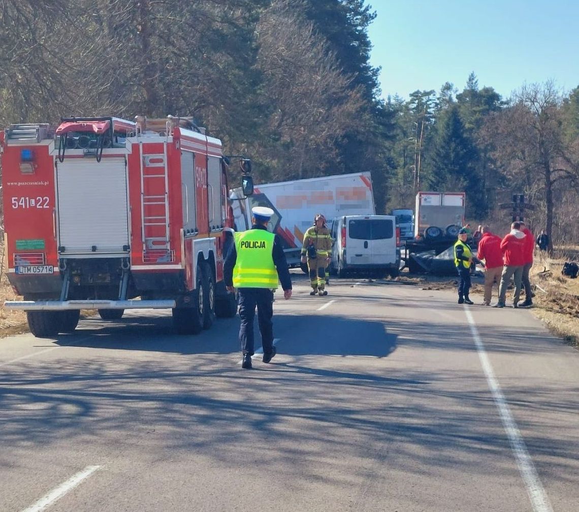 Wpadka nietrzeźwego kierowcy, który najechał na wypadek 