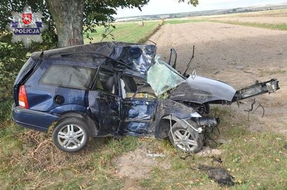 Wypadek na trasie Turobin-Czernięcin Główny