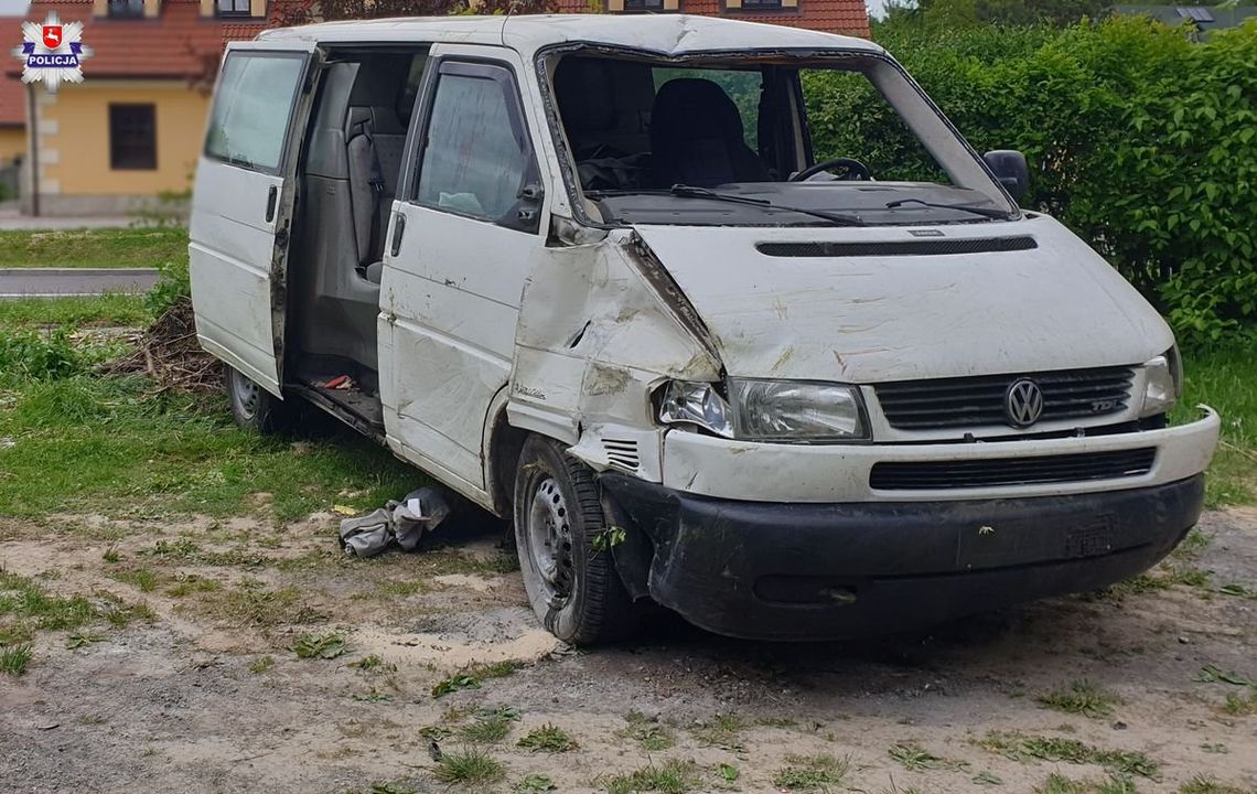 Wypadek w Tarnawatce. Pomógł policjant i świadkowie zdarzenia 