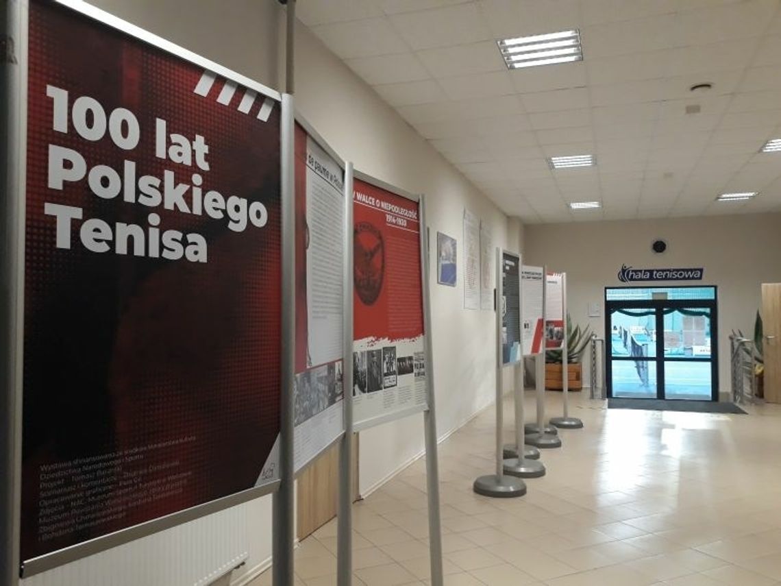Wystawa „100 lat Polskiego Tenisa” w Zamościu