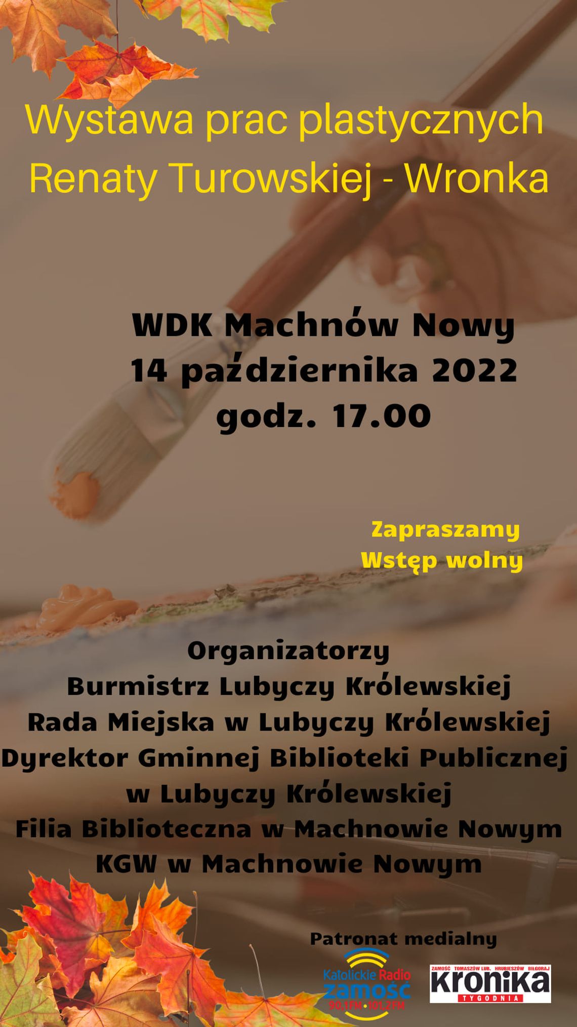 Wystawa Renaty Turowskiej-Wronka