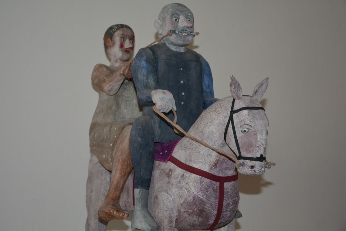 Wystawa rzeźb Piotra Gawrona