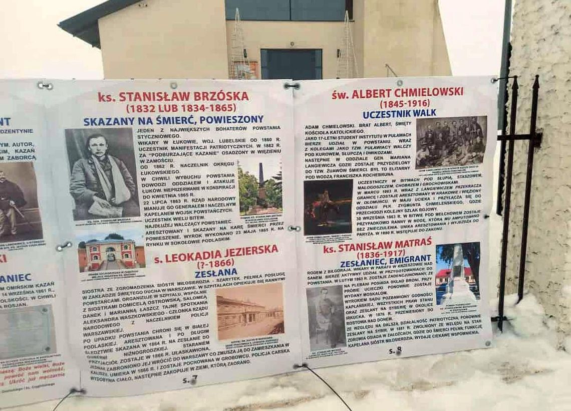 Wystawa "Styczniowi Bohaterowie" w Złojcu