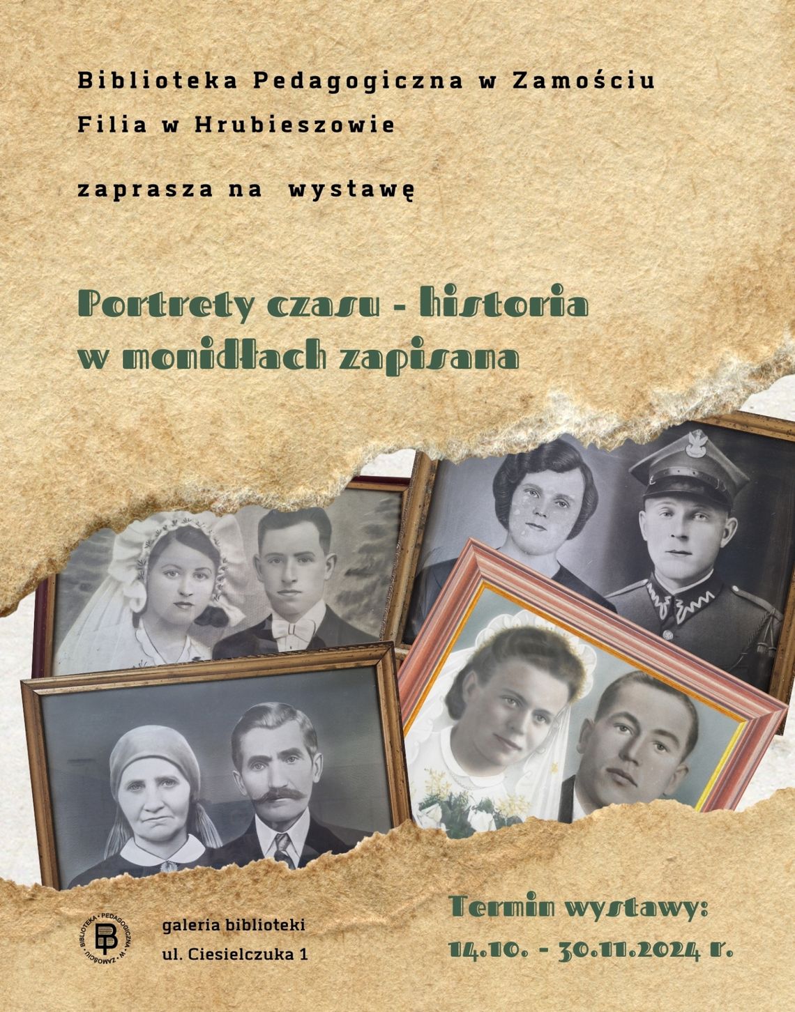 Wystawa pt. "Portrety czasu – historia w monidłach zapisana"