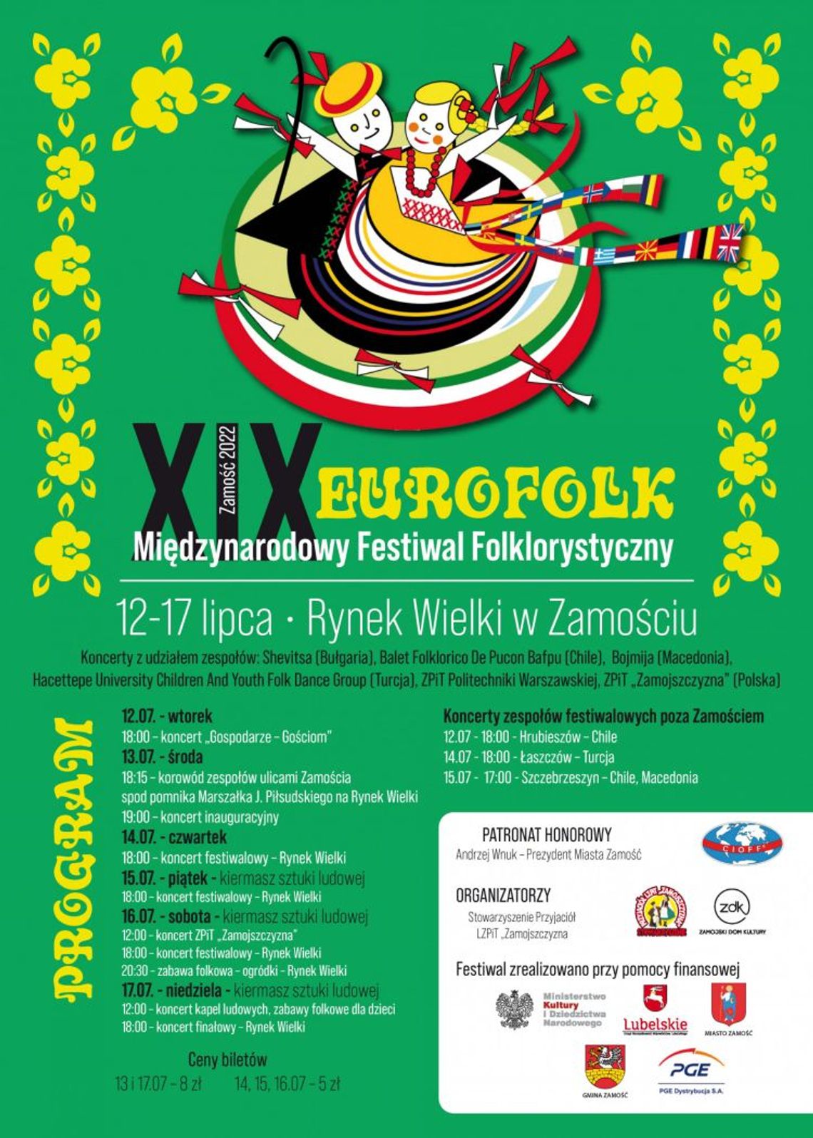 XIX Międzynarodowy Festiwal Folklorystyczny EUROFOLK