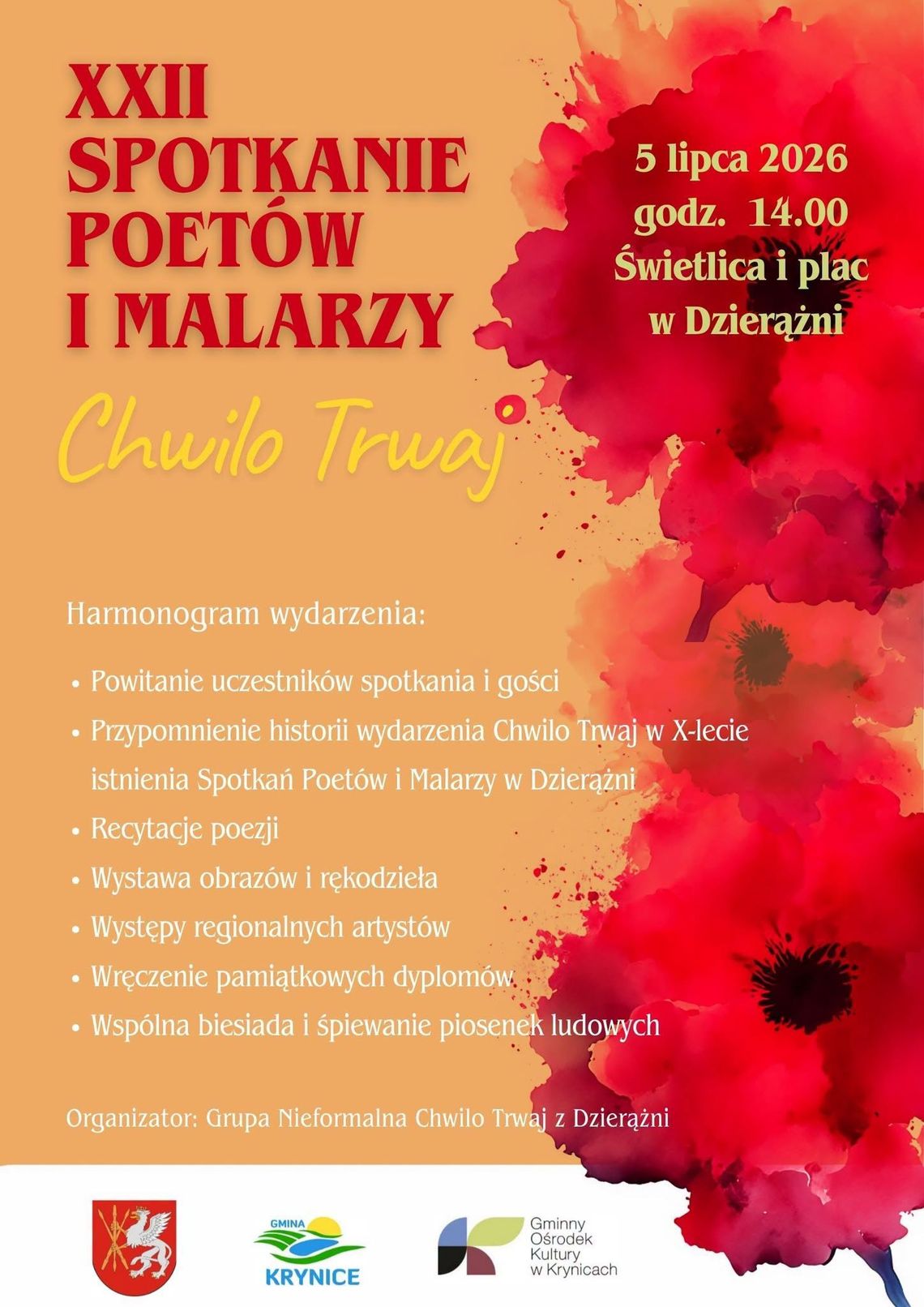 XXII Spotkanie Poetów i Malarzy XXII Spotkanie Poetów i Malarzy