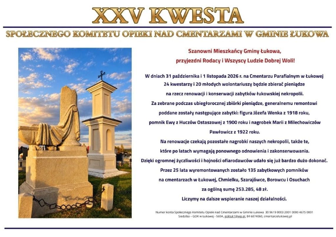 XXV kwesta w Łukowej XXV kwesta w Łukowej