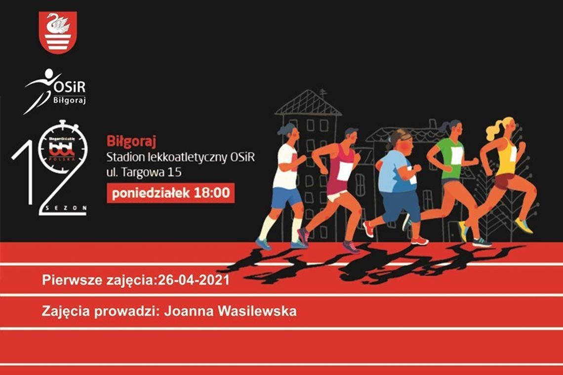 Zajęcia biegowe w Biłgoraju i Zamościu 