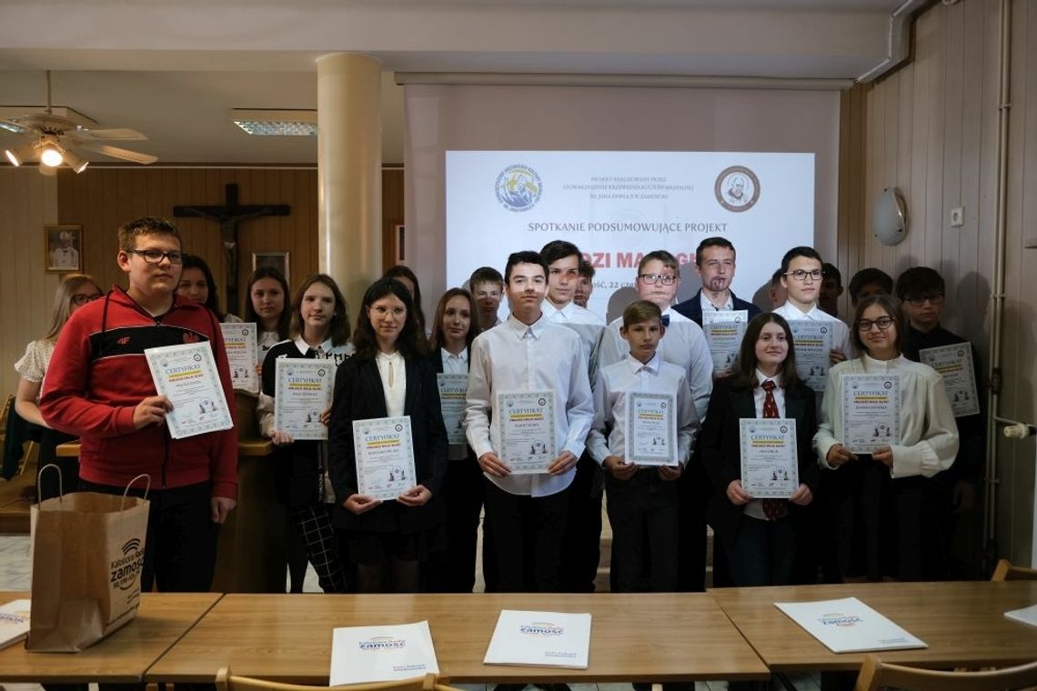 Zakończenie projektu #Młodzi mają GŁOS!