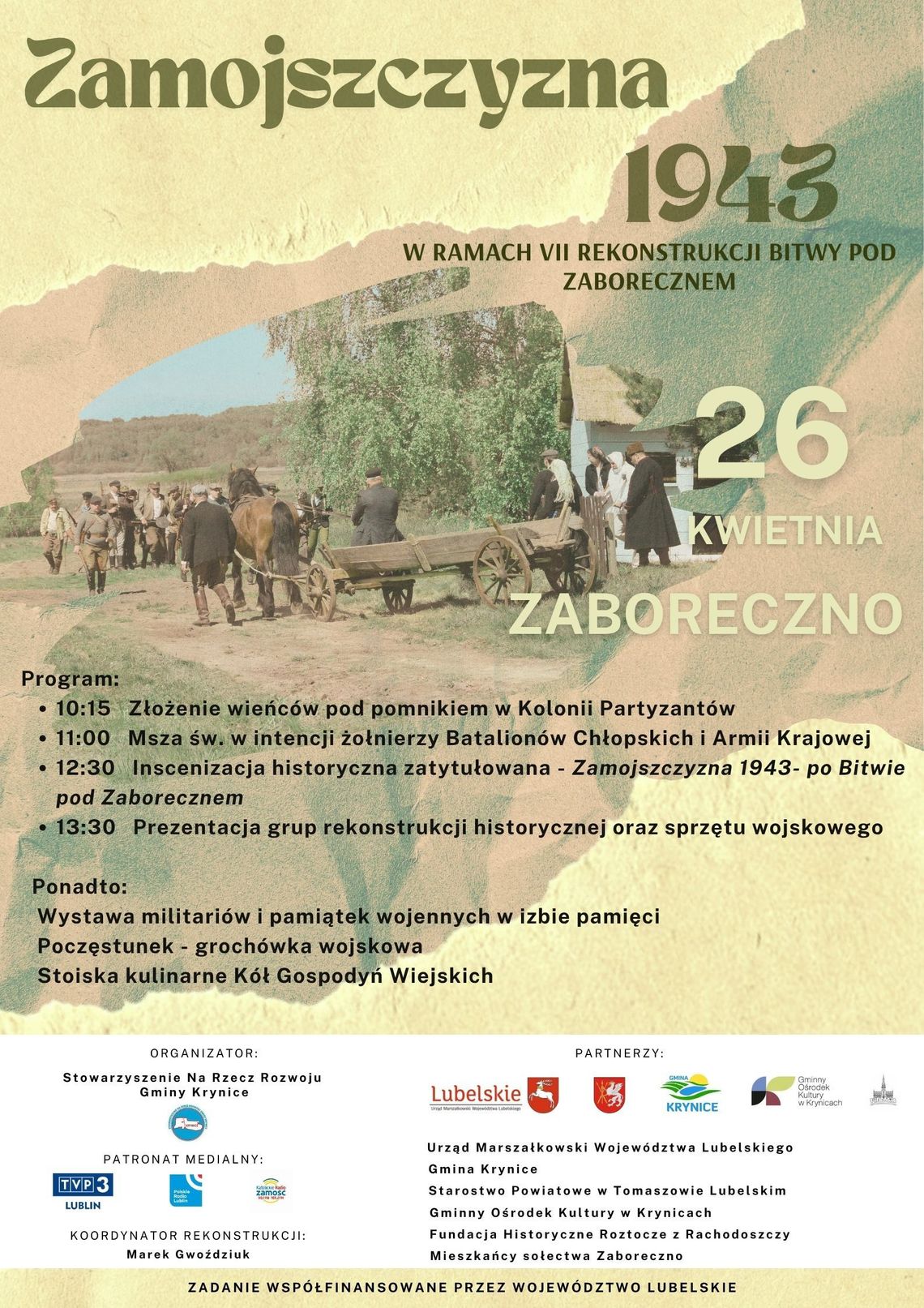 Zamojszczyzna 1943 – po Bitwie pod Zaborecznem (26.04)