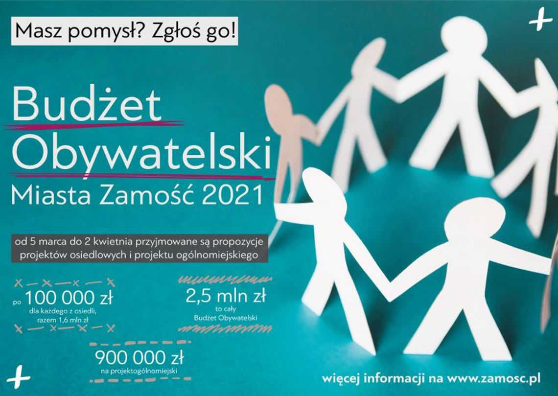 Zamość. Budżet Obywatelski 2021