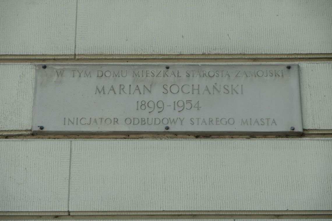 Zamość: Hołd dla Mariana Sochańskiego – ostatniego przedwojennego starosty