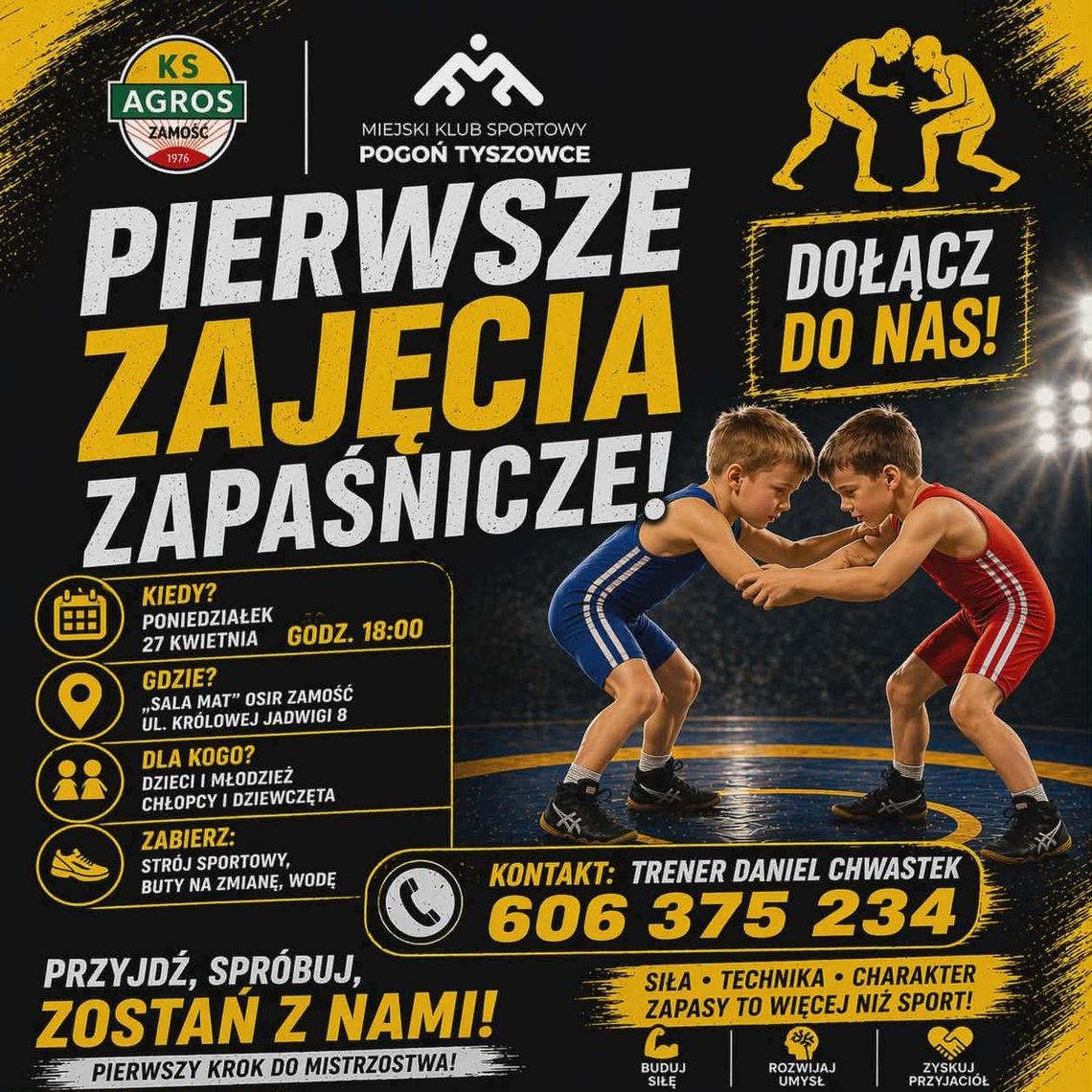 Zapasy powracają do Zamościa