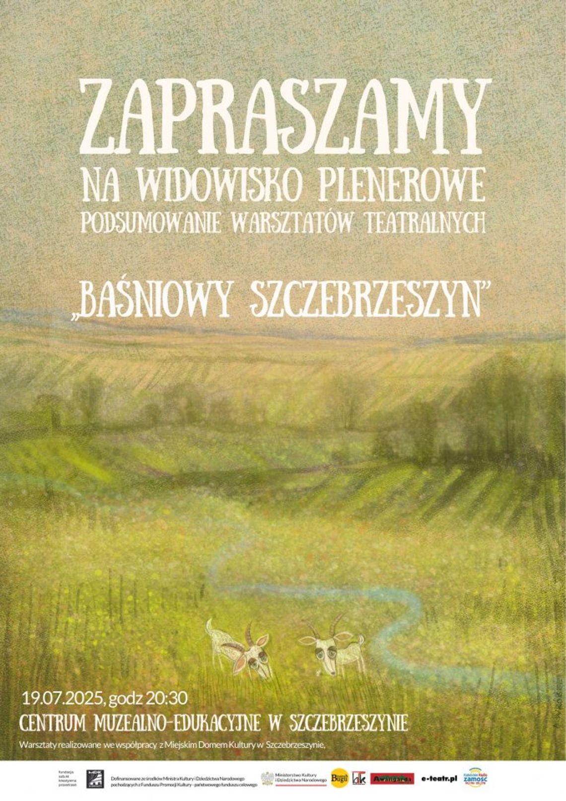 Zaproszenie na spektakl "Baśniowy Szczebrzeszyn"
