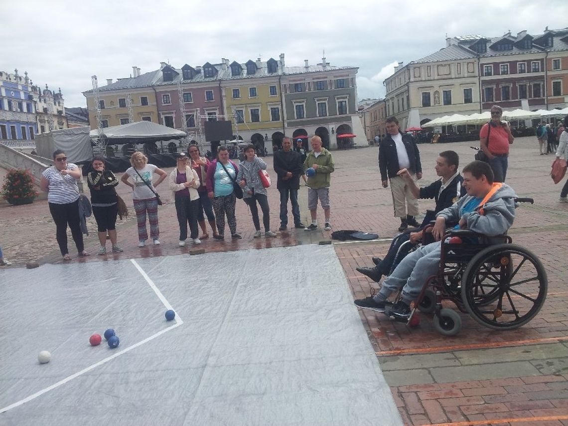 Zawody Boccia OPEN w Zamościu 