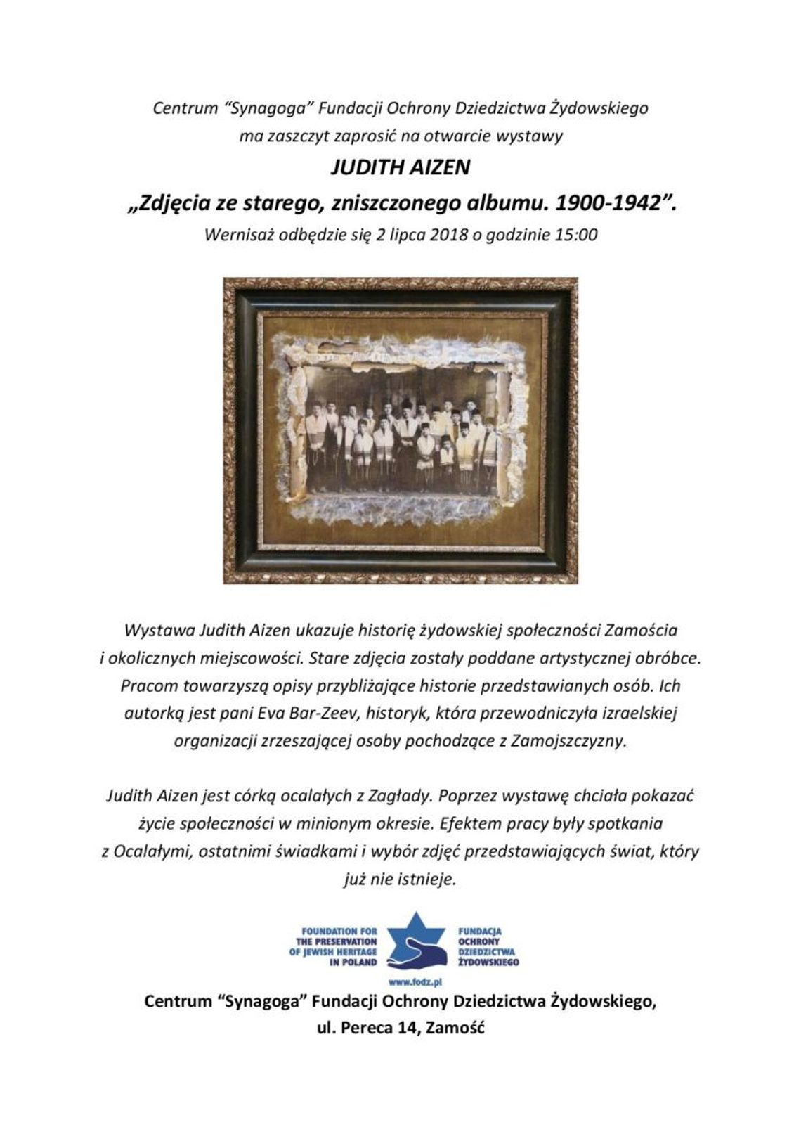 „Zdjęcia ze starego, zniszczonego albumu. 1900-1942”