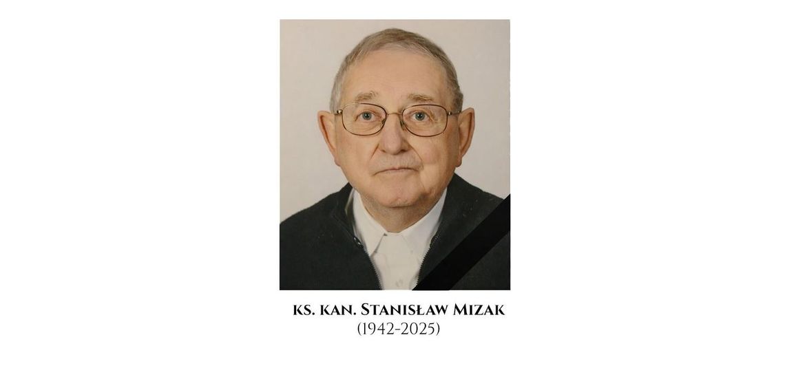 Zmarł ks. kan. Stanisław Mizak (l. 83)