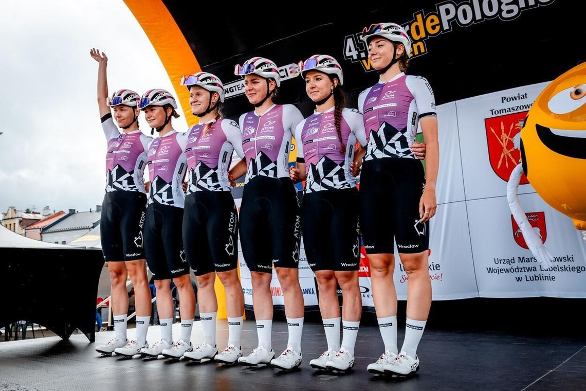 Znakomite otwarcie 4. Tour de Pologne Women dla MAT ATOM Deweloper Wrocław. „Wszystkie dziewczyny spisały się na medal”