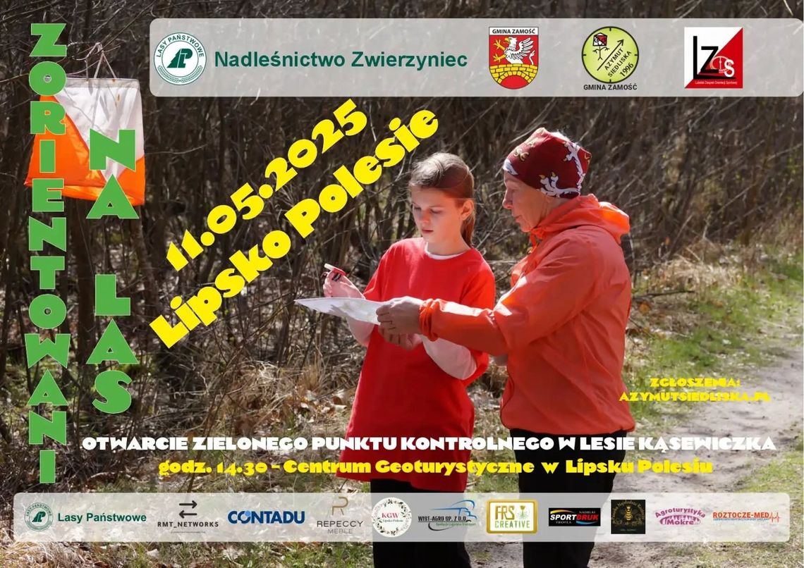 Zorientowani na las - Otwarcie Zielonego Punktu Kontrolnego w Lipsku Polesiu