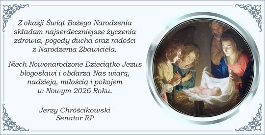 05 SENATOR JERZY CHRÓŚCIKOWSKI