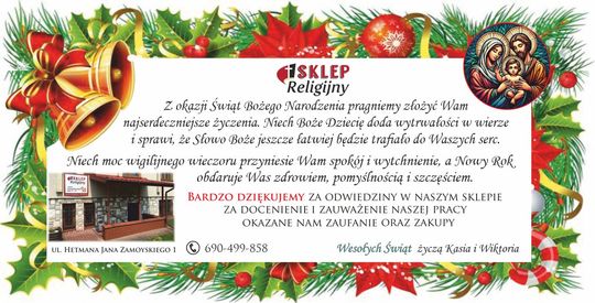 27 SKLEP RELIGIJNY