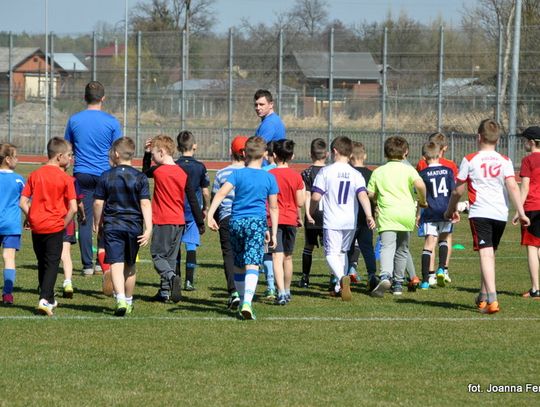 Otwarcie szkółki piłkarskiej Lecha Poznań w Biłgoraju