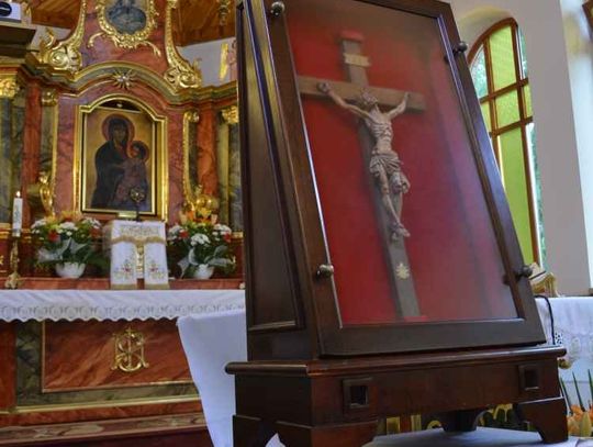 23.06.2017 Chodywańce. Peregrynacja krzyża św. Jana Pawła II