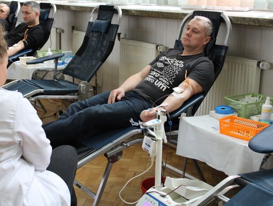 Akcja poboru krwi w tomaszowskim starostwie