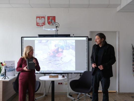 Spotkanie z Robertem Kulikiem w Bibliotece Pedagogicznej