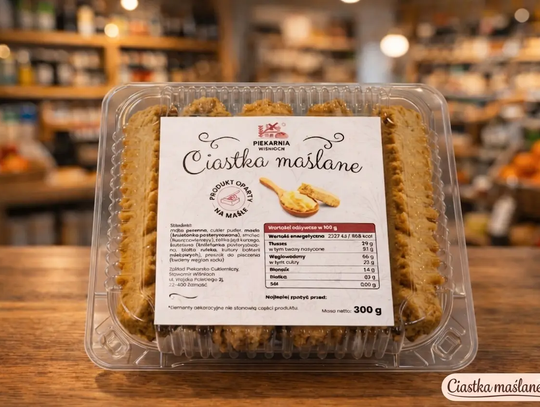 ciastka maślane opakowanie 300g - ciastkamaslane.pl