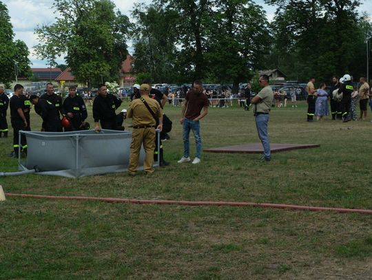 Międzygminne  Zawody Sportowo - Pożarnicze w Stawie Noakowskim