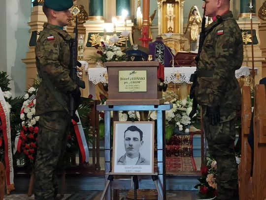 Pożegnanie Józefa Jasińskiego ps. "Grom"