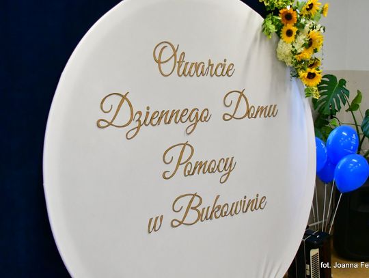 W Bukowinie otwarto Dzienny Dom Pomocy dla seniorów