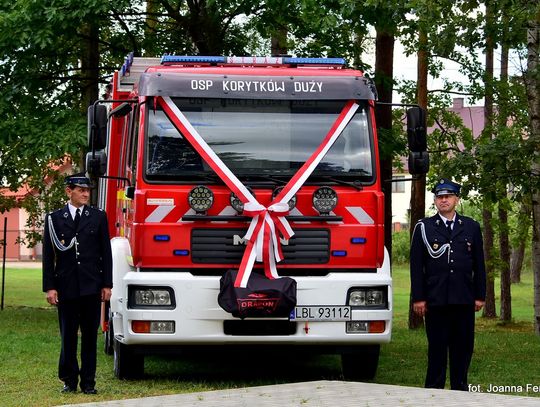 Korytków Duży. Nowy samochód dla miejscowej OSP