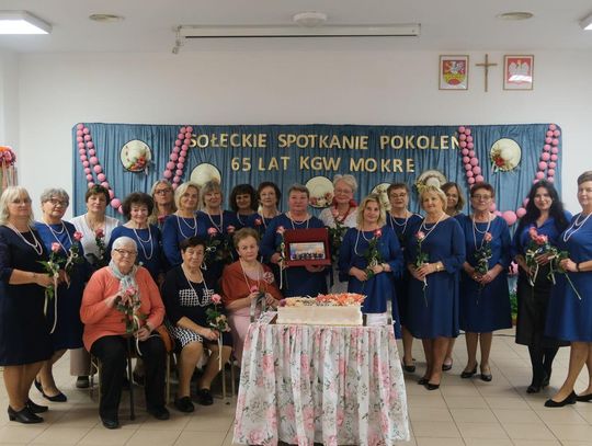 Jubileusz 65-lecia KGW w Mokrem